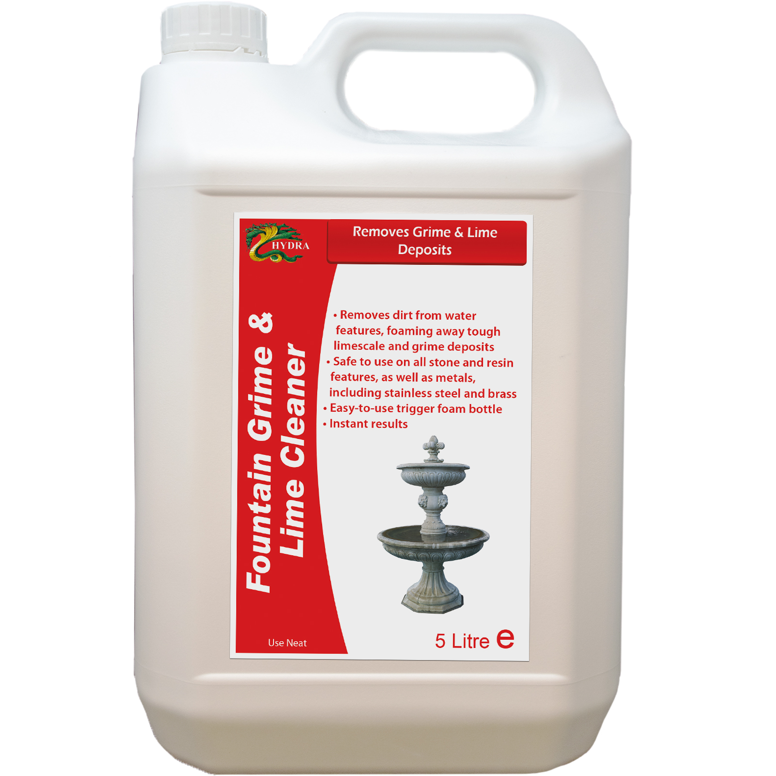 Hydra Fountain Grime and Lime Foam Cleaner Order Now